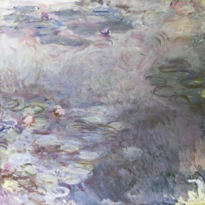 Claude Monet - Pale Water Lilies (Nympheas clairs), c. 1917-25