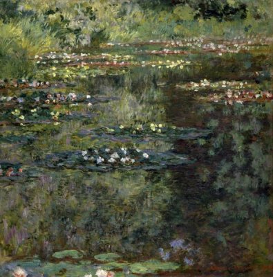 Claude Monet - Pool with Waterlilies, 1904