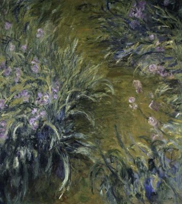 Claude Monet - The Path Through the Irises