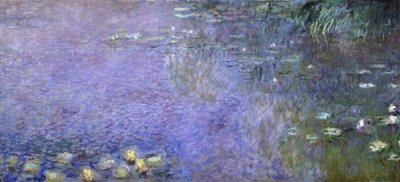 Claude Monet - Water Lilies: Morning, c. 1914-26 (center-right panel)