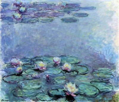 Claude Monet - Water Lilies (Nymphéas) 1914-1917