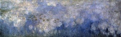 Claude Monet - Water Lilies: The Clouds, c. 1914-26 (center panel)