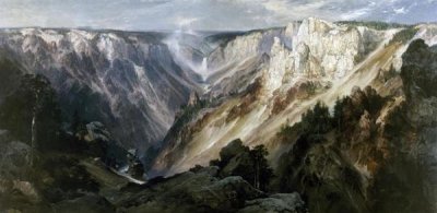 Thomas Moran - Grand Canyon at Yellowstone