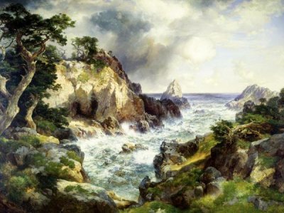 Thomas Moran - Point Lobos, Monterey, California