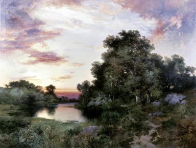 Thomas Moran - Sunset