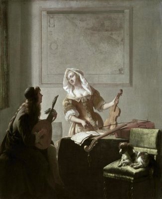 Jacob Ochtervelt - The Musicians