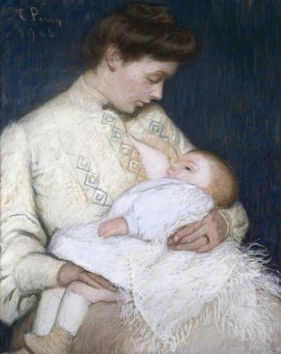 Lilla Cabot Perry - Nursing The Baby