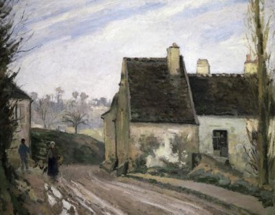 Camille Pissarro - Les Masures Pres D' Osny