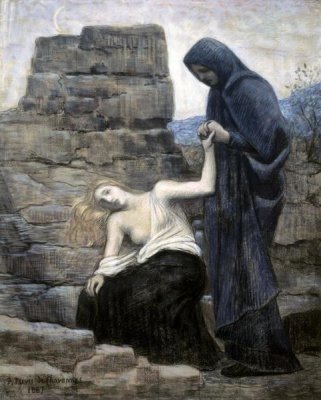 Pierre Puvis de Chavannes - The Compassion