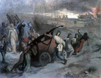 Pierre Puvis de Chavannes - Village Firemen