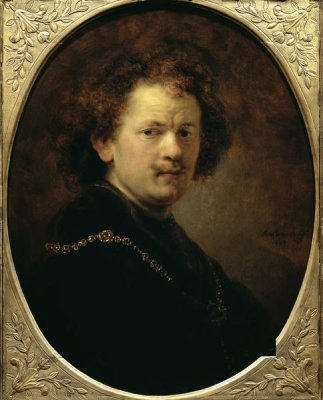 Rembrandt Van Rijn - Self Portrait Bareheaded