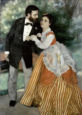 Pierre-Auguste Renoir - Alfred Sisley and His Wife