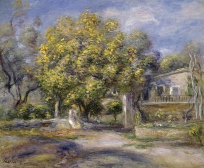 Pierre-Auguste Renoir - Houses at Cagnes