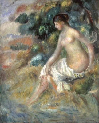Pierre-Auguste Renoir - Nu Dans La Verdure