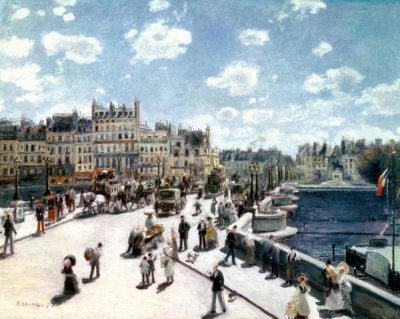 Pierre-Auguste Renoir - Pont Neuf, Paris