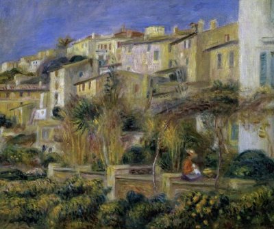 Pierre-Auguste Renoir - Terraces in Cagnes
