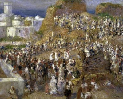Pierre-Auguste Renoir - The Mosque (Arab Holiday)
