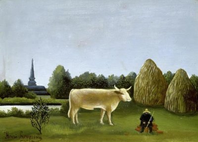 Henri Rousseau - View Surrounding Paris