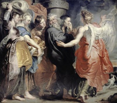 Peter Paul Rubens - Lot's Flight From Sodom
