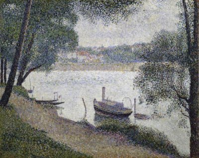 Georges Seurat - Gray Weather, Grande Jatte