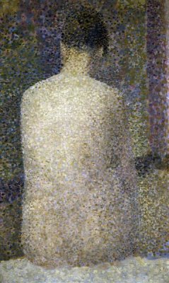 Georges Seurat - Pose From The Back