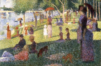 Georges Seurat - Sunday Afternoon On The Island of La Grande Jatte (Study)