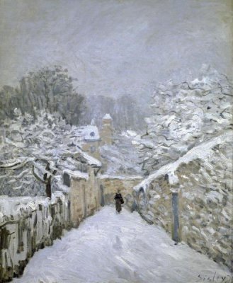 The Snow in Louveciennes