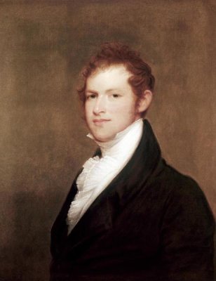 Thomas Sully - Portrait of Andrew Dexter Founder of Montgomery, Alabama