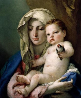 Giovanni Battista Tiepolo - Madonna of the Goldfinch