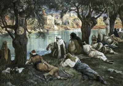 James Tissot - By The Waters of Babylon