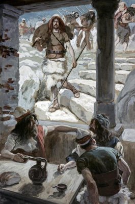 James Tissot - David Returns To Achish