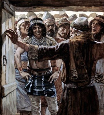 James Tissot - Ephramites Wish To Know The Levite