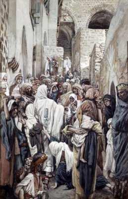 James Tissot - Healing of The Woman With An Issue of Blood