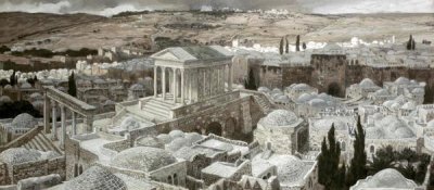 James Tissot - Heathen Temple On Golgotha