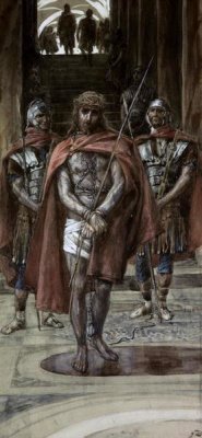 James Tissot - Jesus Leaves The Judgement Hall