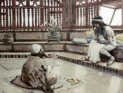 James Tissot - Joseph Converses With Judah, His Brother