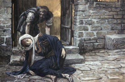 James Tissot - Levite Findeth His Dead Wife