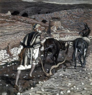 James Tissot - Man at The Plough