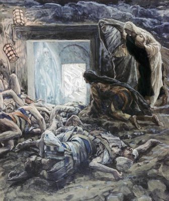 James Tissot - Mary Magdalene and The Holy Women at The Tomb