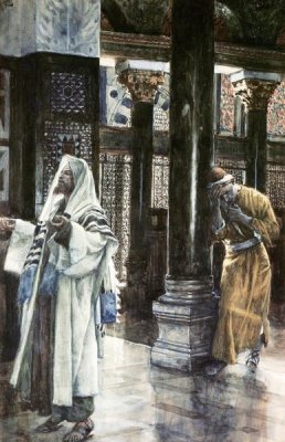 James Tissot - Pharisee and The Publican