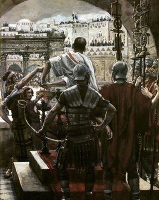 James Tissot - Pilate Washes His Hands