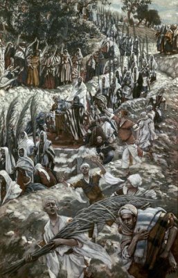 James Tissot - Procession On The Mount of Olives