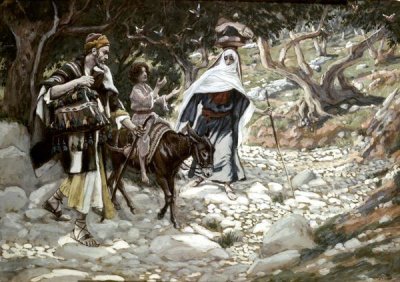 James Tissot - Return From Egypt