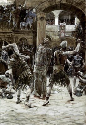 James Tissot - Scourging of The Face