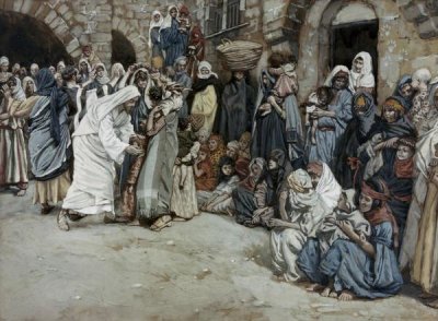 James Tissot - Suffer The Little Children Come Unto Me