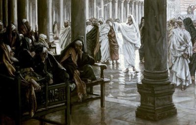 James Tissot - Woe Unto You Scribes & Pharisees