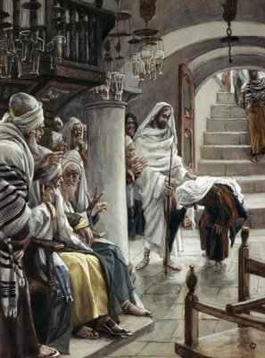 James Tissot - Woman Who Had An Infirmity 18 Years