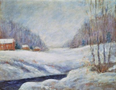 John Henry Twachtman - Winter Landscape