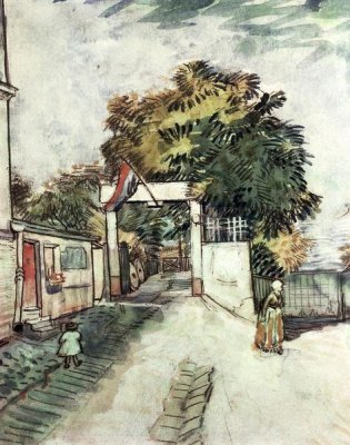 Vincent Van Gogh - Entrance to the Moulin De La Galette