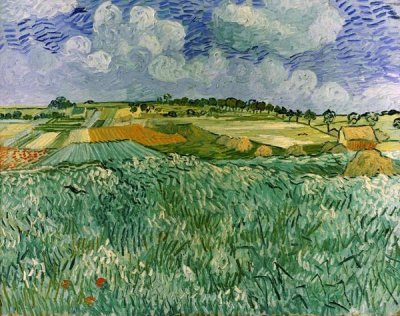 Vincent Van Gogh - Plain Near Auvers